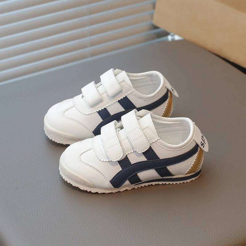 Toddler Baby Kids 2025 Fashion Design Walking Sneakers Non-slip Casual Boys Girls Breathable Outdoor Board Shoes Y260128