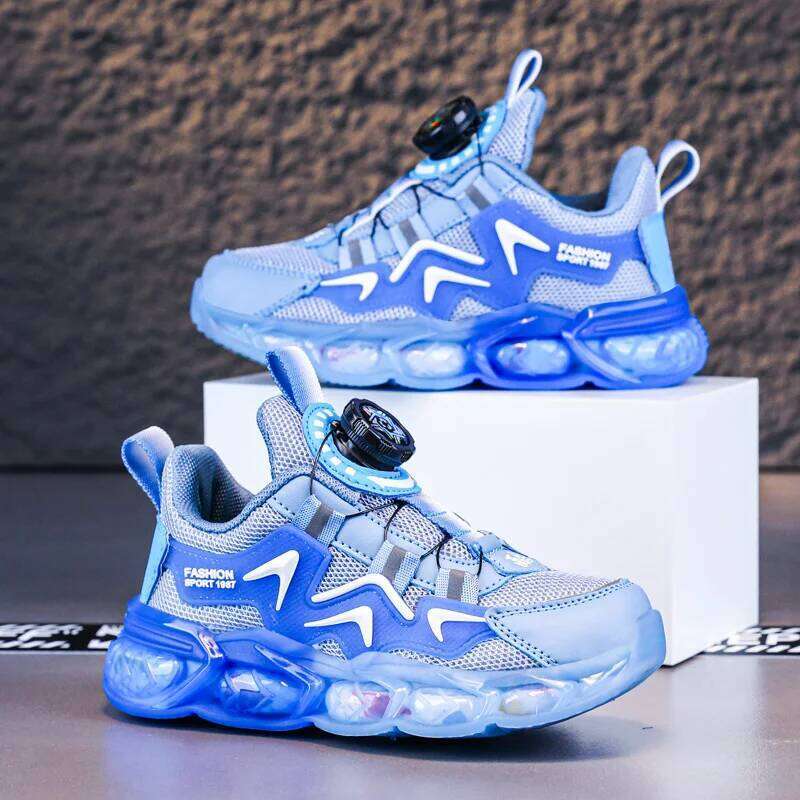 Childrens Sneakers Casual Mesh Breathable Flat Walking Fashion 2024 Trendy Girls Tennis Kids Sports Shoes for Boy Y260128