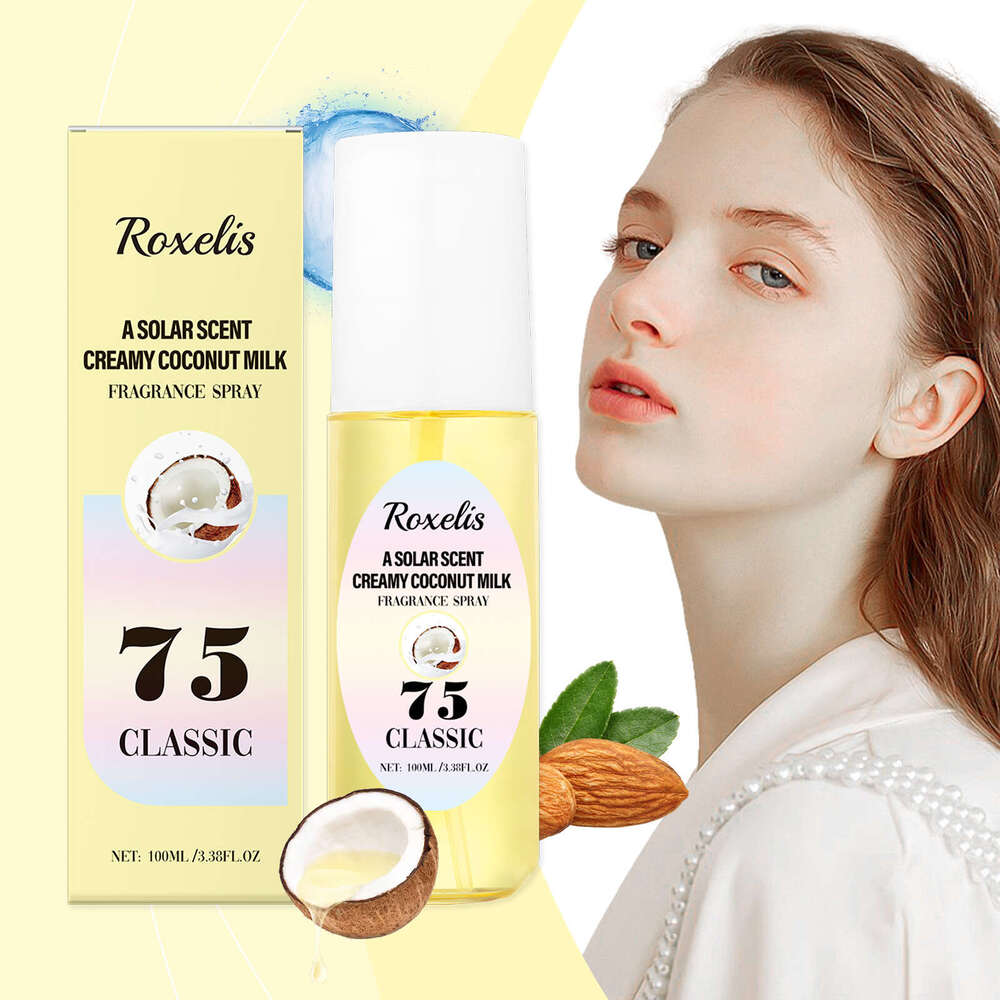 Roxelis Light Coconut Milk Body Natural Fresh Long-lasting Fragrance Couple Charm Atmosphere Date Perfume S260131
