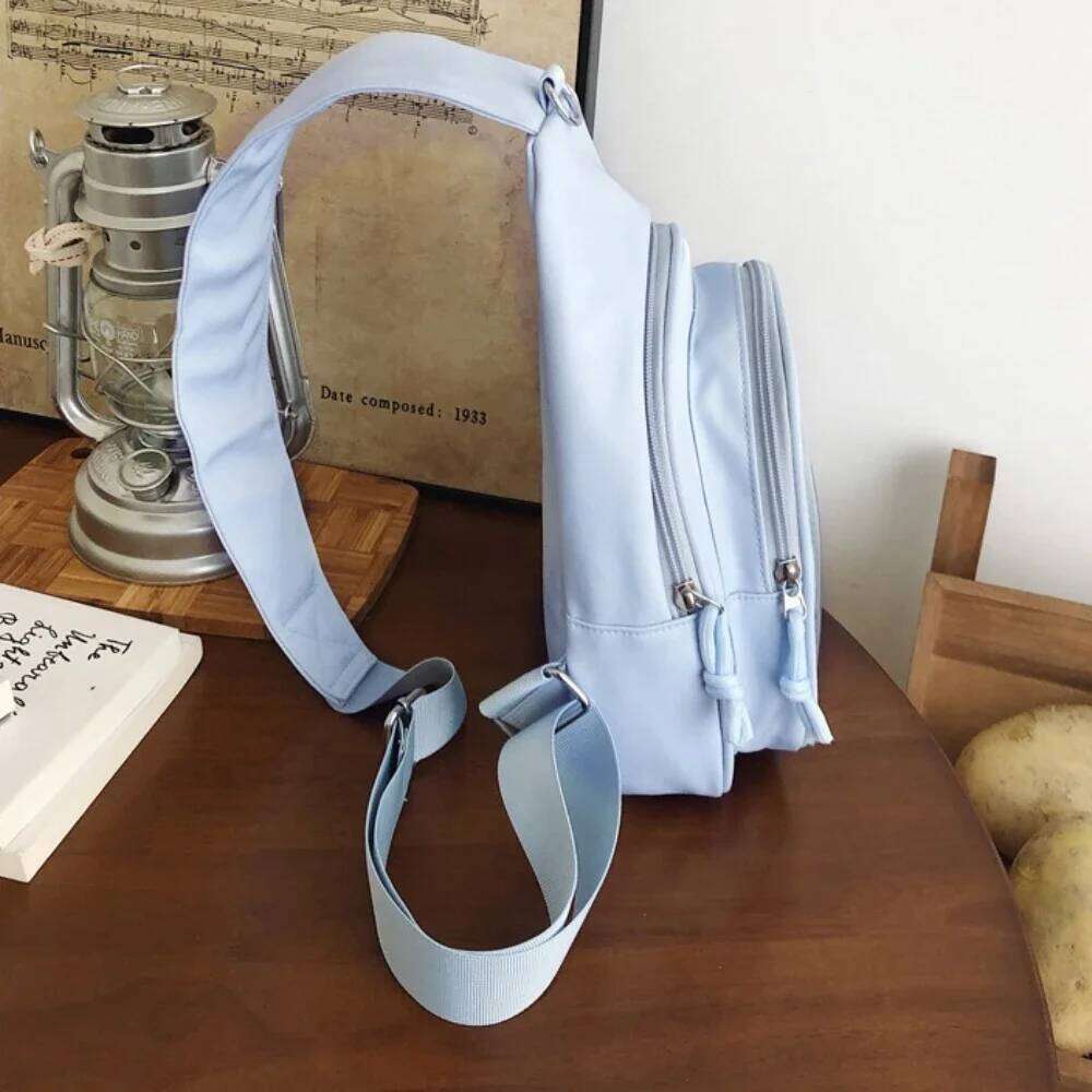 Kawaii Japanese Itabag Girls Soft Nylon Backpack Crossbody Bags 10CM Doll Women With Display Plate Cross Body Sling Pouch 2025