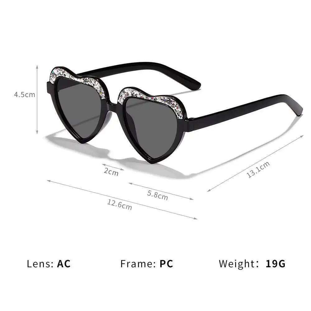 2025 Cat Ear Sunglasses Cute Kitten Style Baby Cartoon Glasses For Girls Children's New Fashion H260130