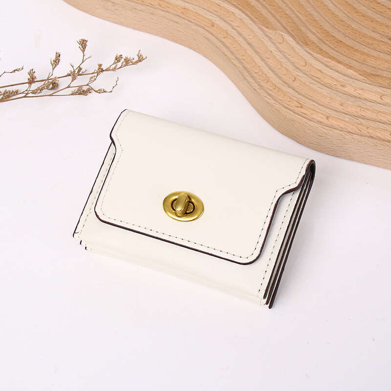 New Dopamine Style Womens Card Holder Wallet Short Fashion Multi-color Multi-card Slot Card Holder with Zipper H250806