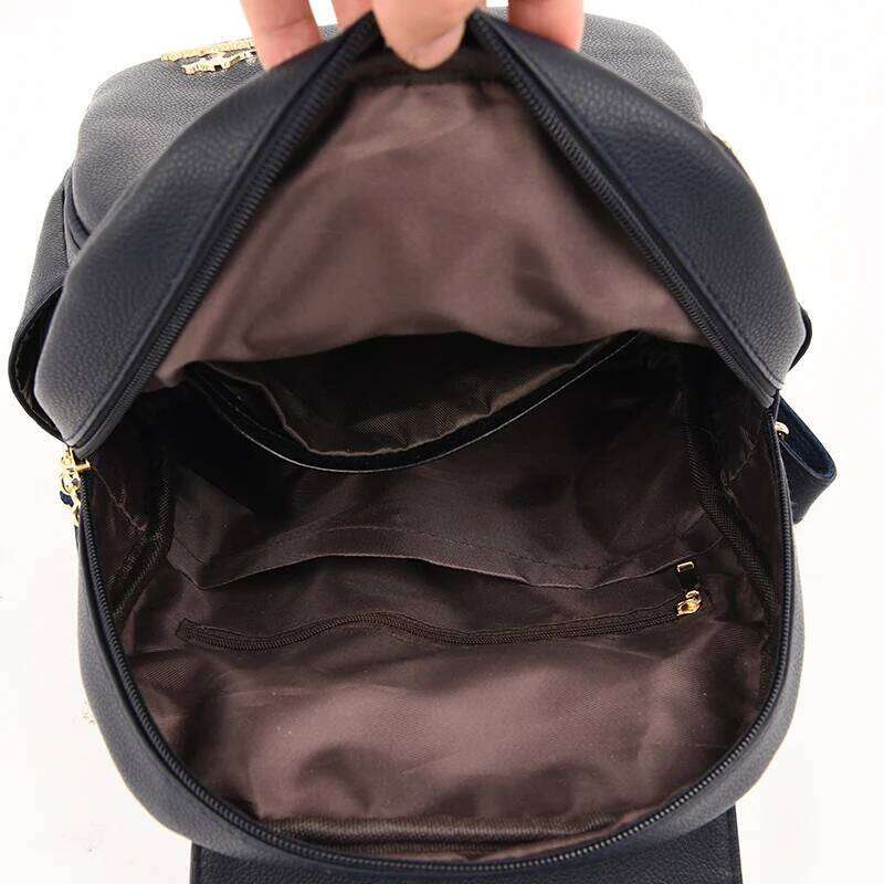Women Large Capacity Backpack High Quality Leather Female Vintage Bag School Bags Travel Bagpack Ladies Bookbag Rucksack Purses