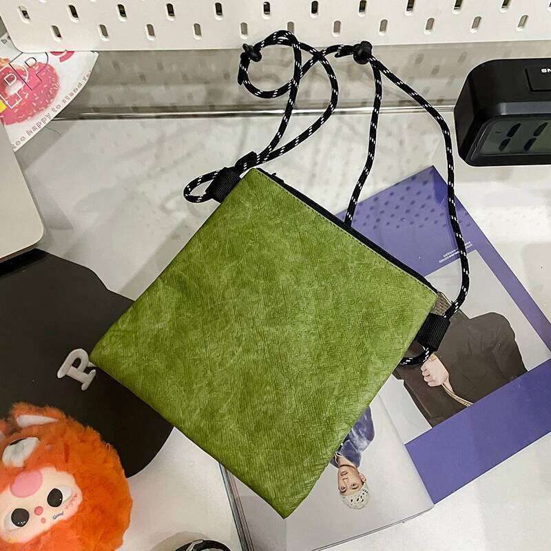 Trendy Male Small Wallet Cycling Backpack Japanese Style Crossbody Single Shoulder Bag Women's Fashion Student Phone Case