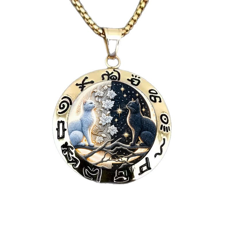 Halloween dark necklace horror scary gothic game necklace movie character science fiction film hero necklaces Anime necklace J51