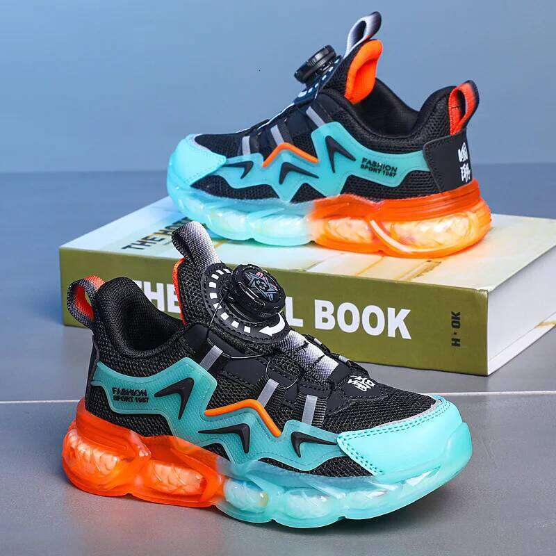 Childrens Sneakers Casual Mesh Breathable Flat Walking Fashion 2024 Trendy Girls Tennis Kids Sports Shoes for Boy Y260128