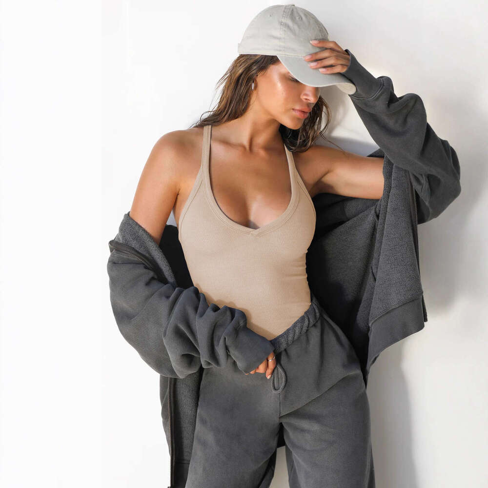 Cross-Border Y2K Hot New Knitted Vest European and American Women's Fashion Sexy Slim Fit BM Top Trendy Brand Inner Layer Base Shirt