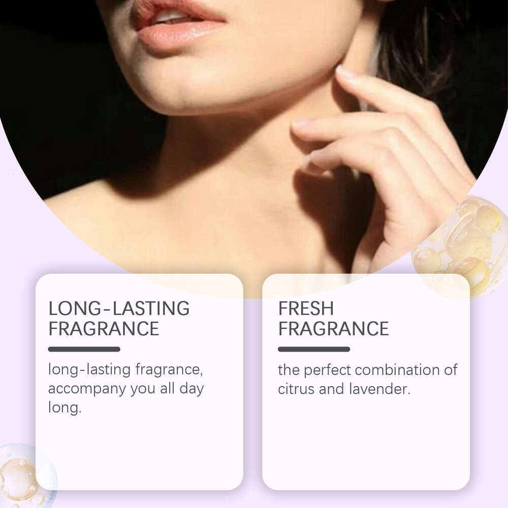 Roxelis Lavender Pagoda Gentle Natural Fresh Elegant Long-lasting Fragrance Portable Women's Charm Perfume S260131