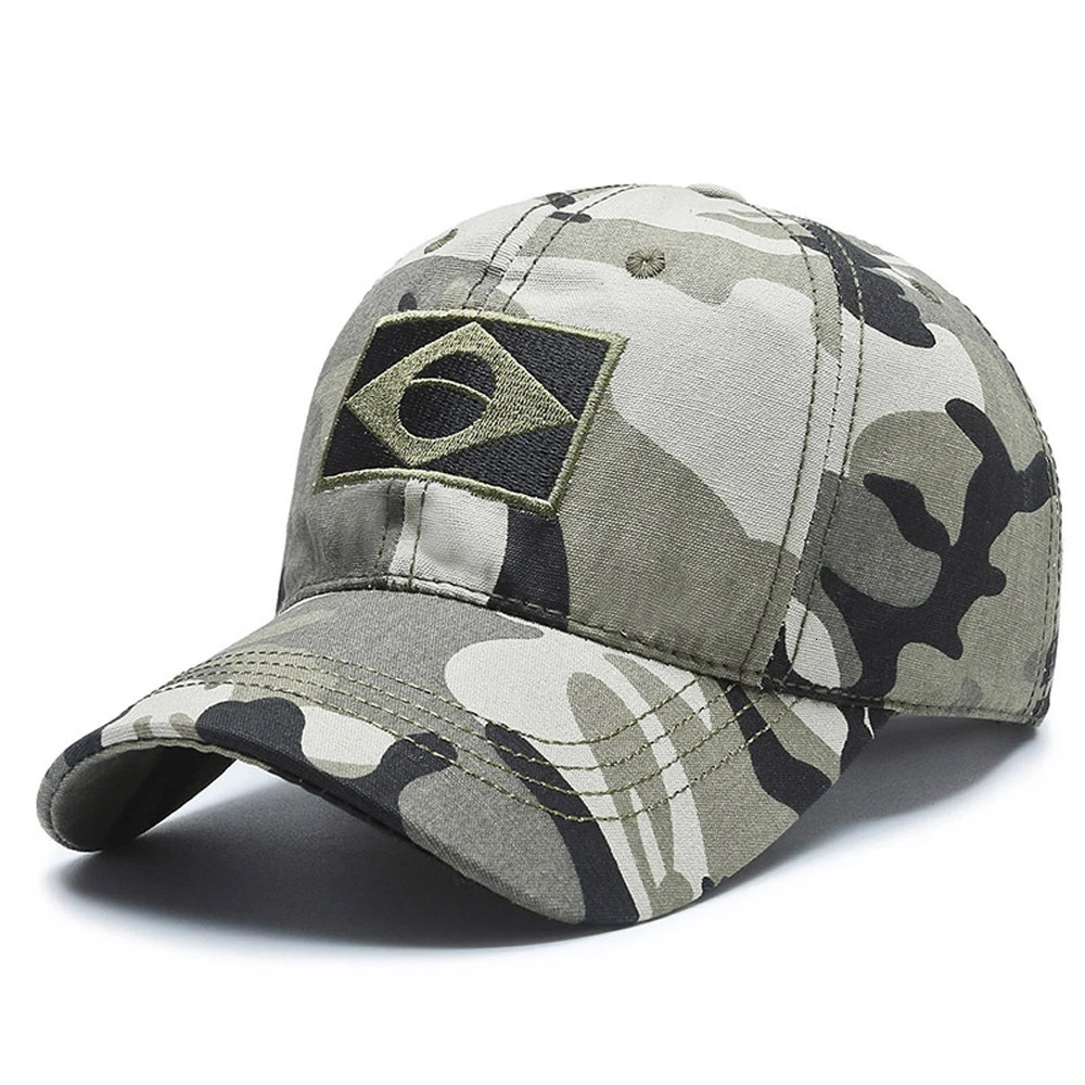Baseball Cap Men Summer Brazil Flag Sun Protection Male Fashion Casual Golf Hat Airsoft 260120