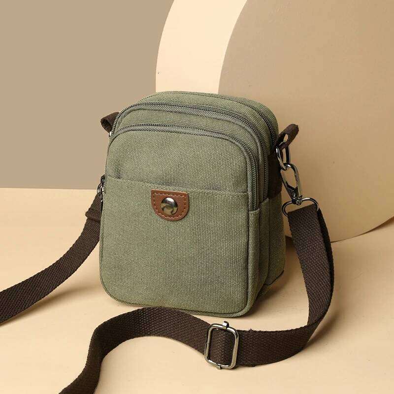 Fashionable casual small single shoulder crossbody waist bag, wallet pouch