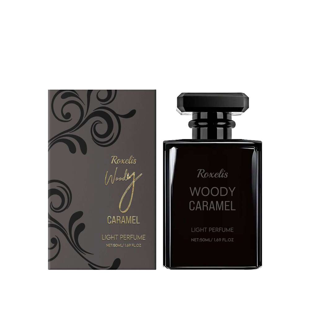 Roxelis Wooden Caramel Natural Fresh Scent Long-lasting Fragrance Portable for Dating Daily Atmosphere Perfume S260131