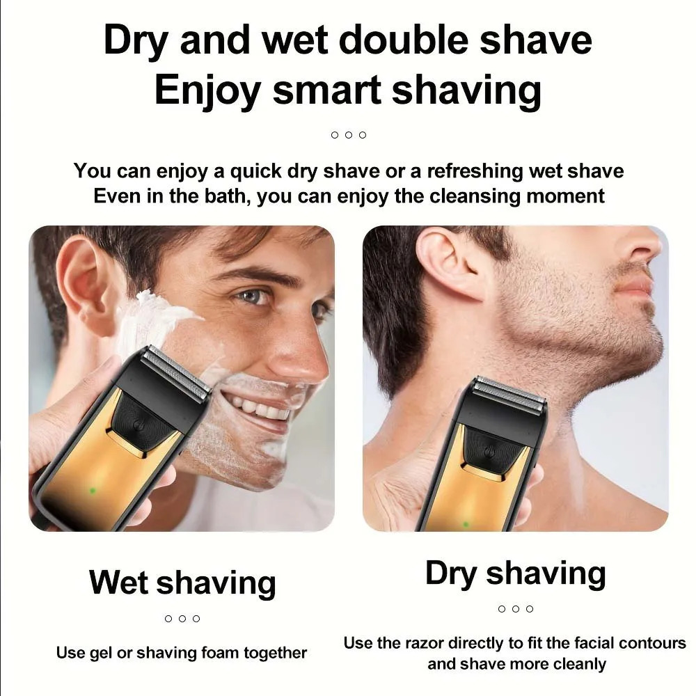 Professional Hair Clippers/Hair Trimmer/Beard Shaver for Men - Cordless Barber Clipper Hair Cutting Kit Haircut Grooming Kit 260129