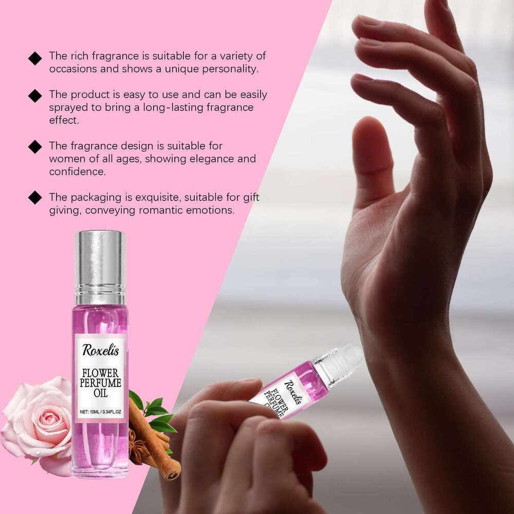 Roxelis Desert Rose Women's Light Date Fragrance Fresh Long-lasting Floral Charm Perfume S260131