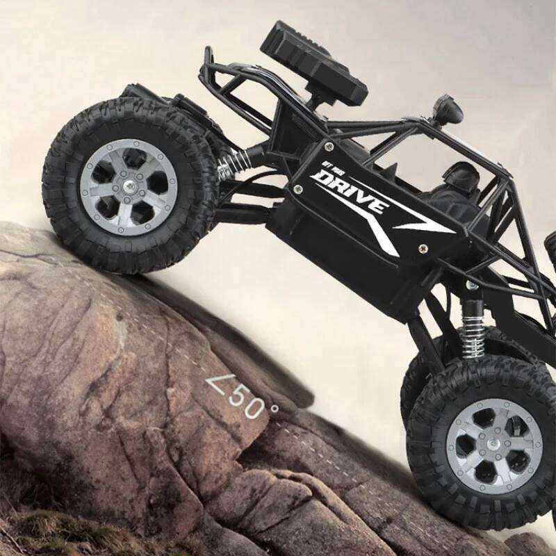 Hot 1: 18 Six Wheel Drive RC CAR Cross-country Climbing Spray Racing Remote Control Electric Car Fall Resistant Boy Toy Gift Y260131
