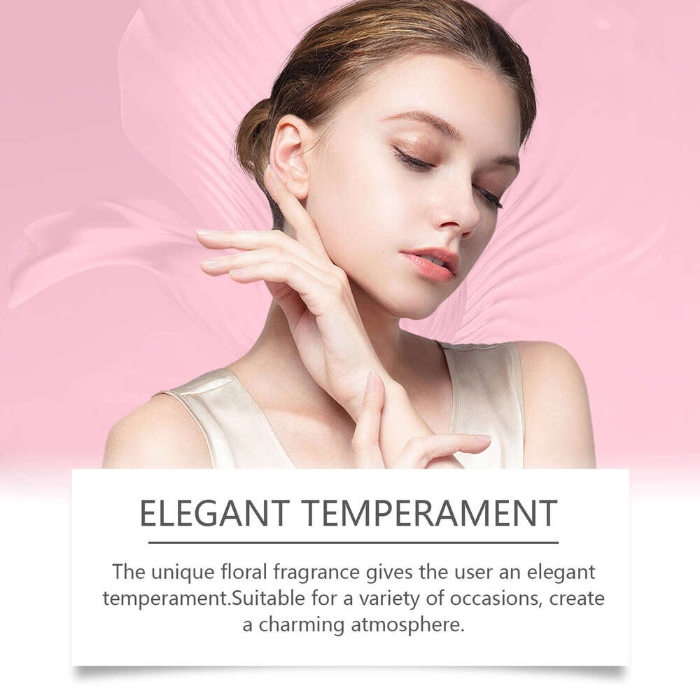 Roxelis Jasmine Elegant Fresh Long-lasting Fragrance Exudes Charm Portable Niche Body Perfume Spray S260131