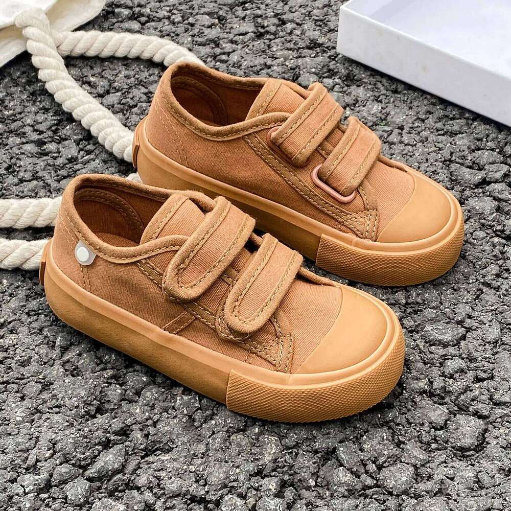 Canvas Shoe Children Spring Toddler Infant Boys Sneakers Girls Candy Color Casual Baby Kids Breathable Soft Bottom Shoes Y260128
