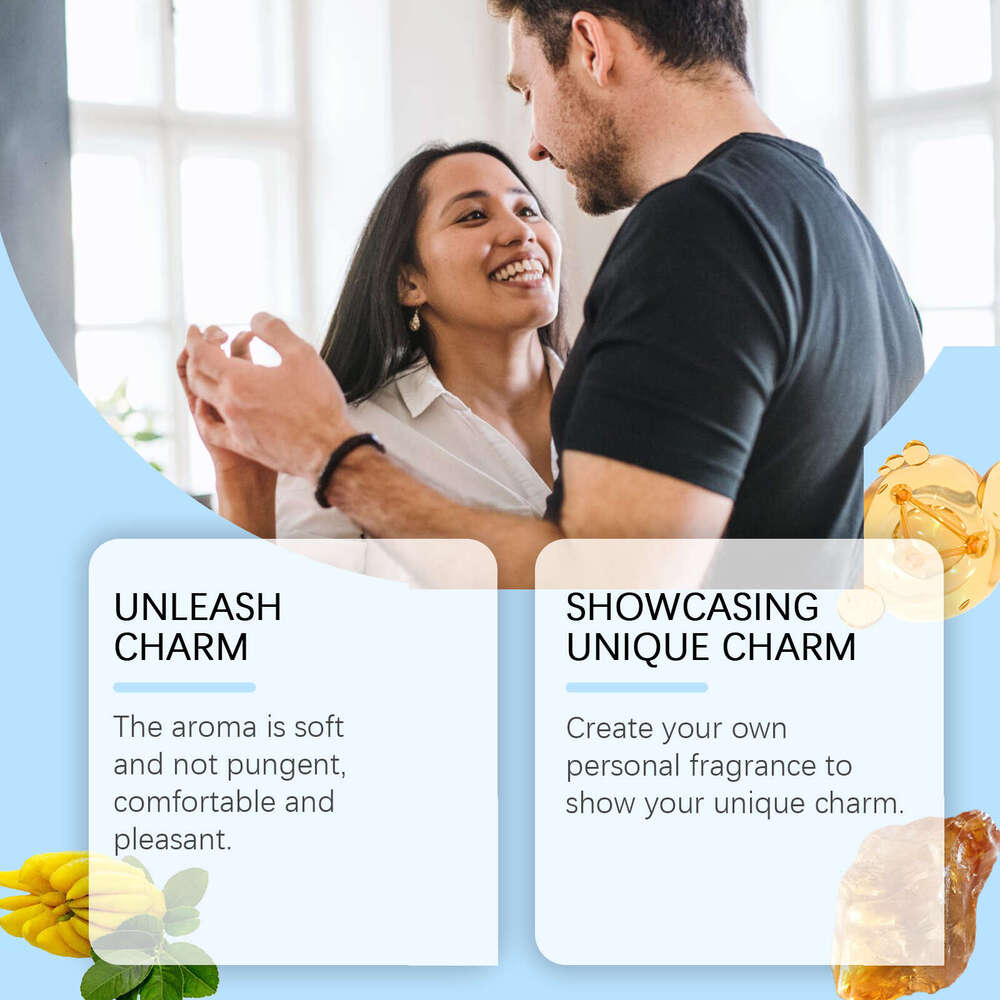 Roxelis Eau de Cologne Portable Natural Fresh Non-Pungent Charm Enhancer Gentle Fragrance Men's Perfume Water S260131