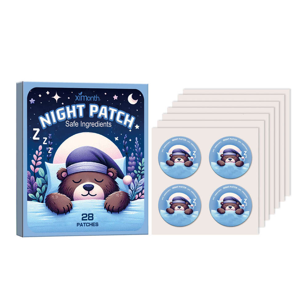 Ximonth Plant Gentle Care for a Peaceful Night Comfortable Cute Cartoon Sleep Stickers S260131