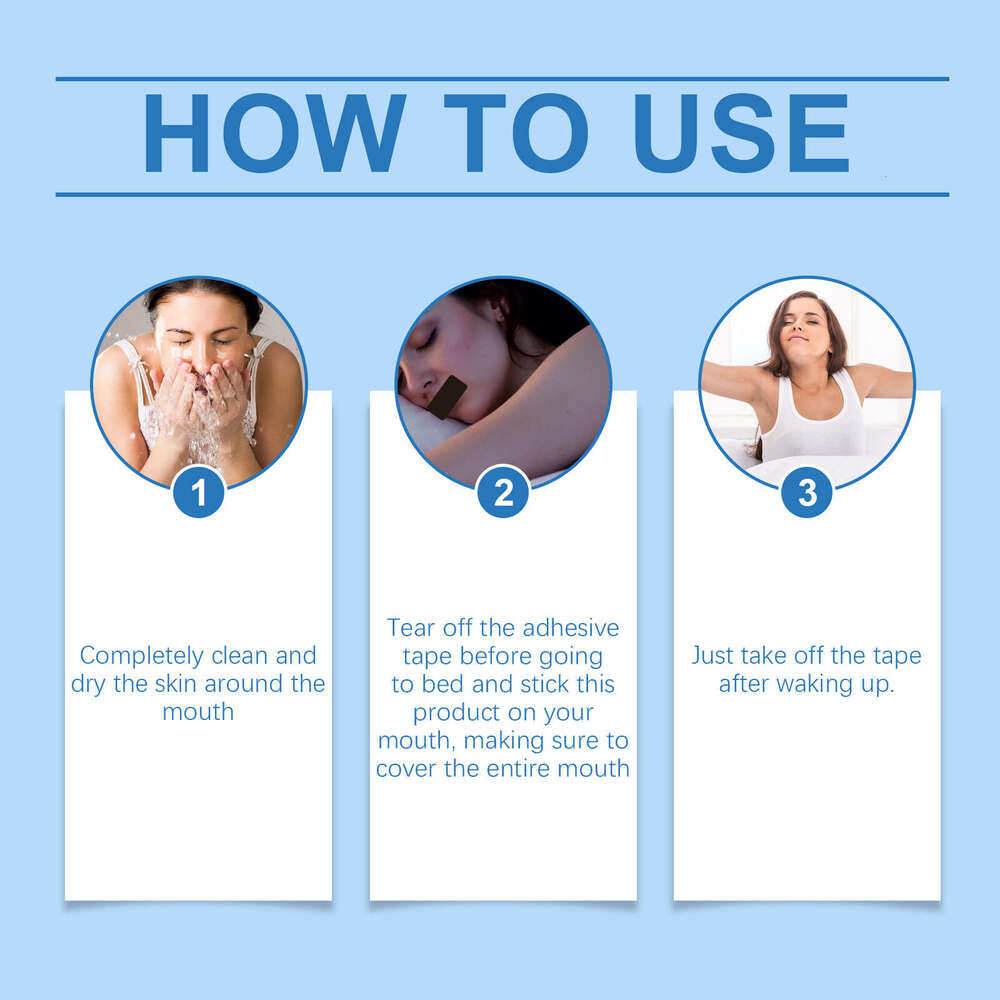 Ximonth Nighttime Care for Nasal Discomfort Snoring Sleep Anti-Snoring Ventilation Patch S260131