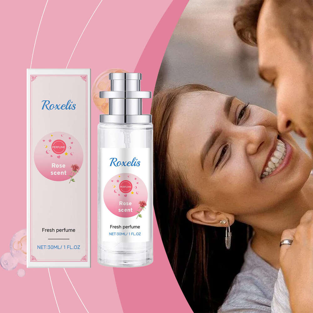 Roxelis Rose Pagoda Long-lasting Fragrance for Women Elegant Fresh Unique Charm Light Perfume S260131
