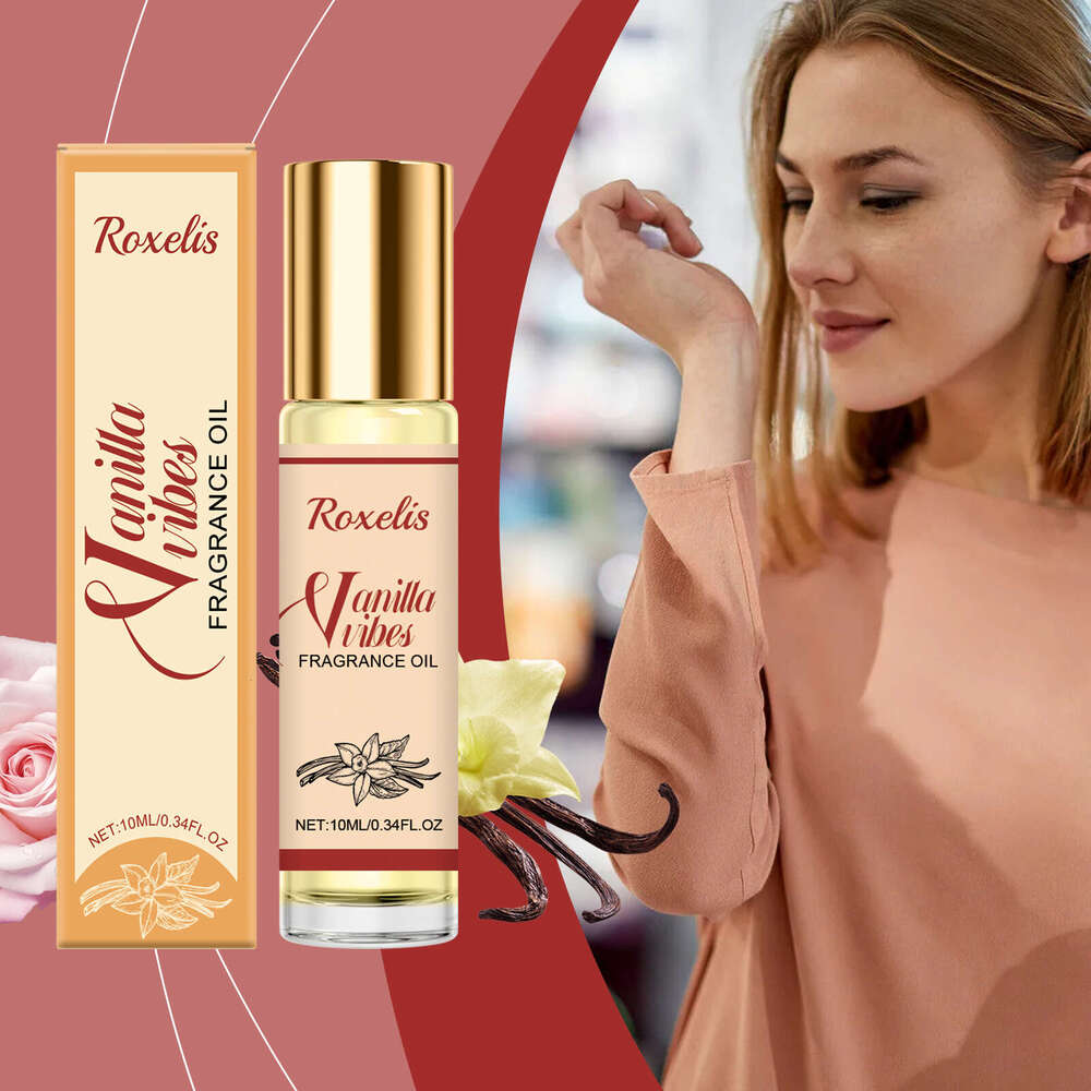 Roxelis Vanilla Niche Fragrance Natural Fresh Elegant Charm Long-Lasting Light Roll-On Perfume S260131