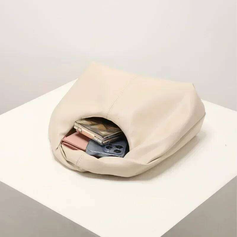 Solid Color Top Clutch Stylish Twist Square Bag Simple and Versatile Commute Bolso Mujer Designer Bags Lady Handbag Purses