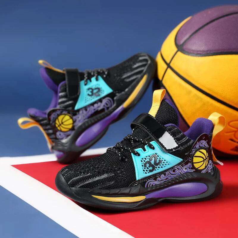 Childrens Sports 2025 Summer New Mesh Anti-slip Wear-resistant Comfortable Sneakers School Trendy Running Shoes for Kids Y260128