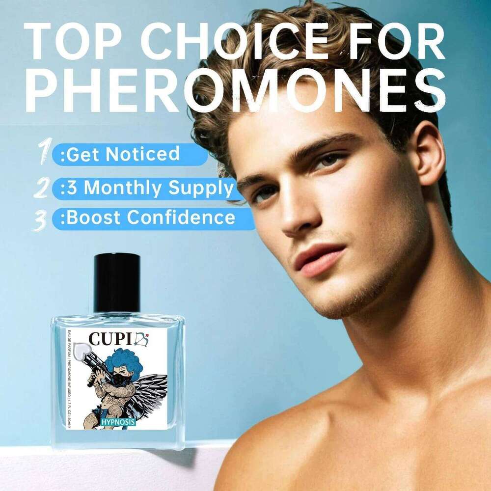 50ML Cupid Hypnosis Pheromone Long Lasting Enhances Intimacy High Quality Hombre Perfume Perfect Date Attract Women H260130