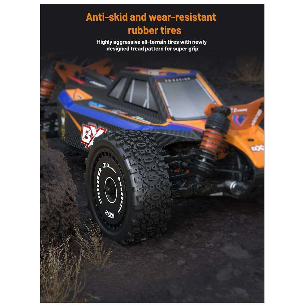 ZD RC Car BX-12 1/12 Brushless 2.4GHz 70KM/H High Speed Remote Control Racing Buggy Vehicle Adult Children's Toys Y260131