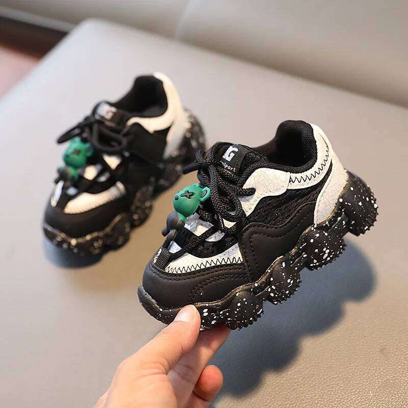 Children Cute Sports Baby Girls Sneakers Running Toddler Infant Footwear Kids Boys Outdoor Casual Shoes Y260128