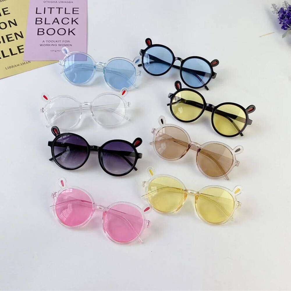 1Pcs Uv Glasses Baby Shades Black Blue Stylish Summer Eyewear Lightweight Outdoor Gift Kids Sunglasses H260130