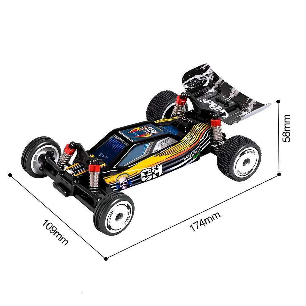 WLToys 1/24 RC Racing 244016 2WD 15-20-25KM/h 50M Distance 2.4Ghz Electric Remote Control Model Car For Various Terrains Y260131
