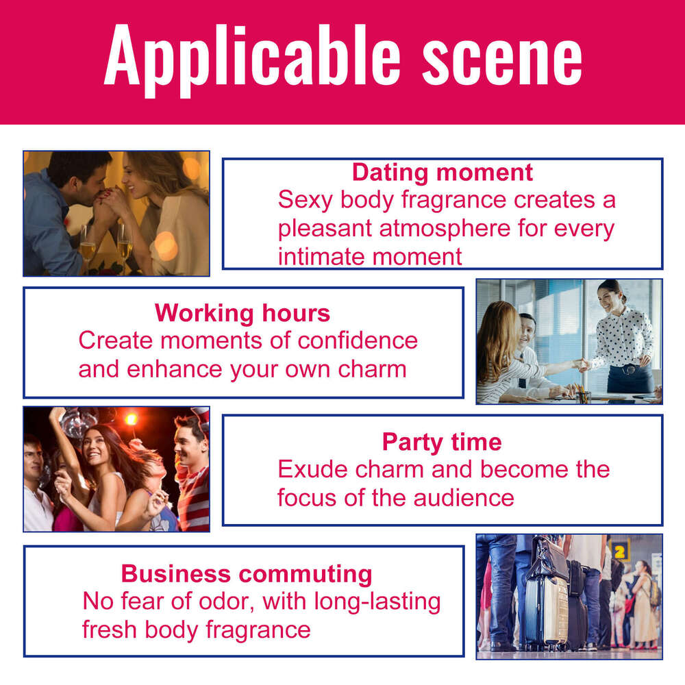 Roxelis Charm Roll-on Perfume Men Women, Portable for Wrists and Neck, Natural Light Scent, Couple's Date Niche Fragrance S260131