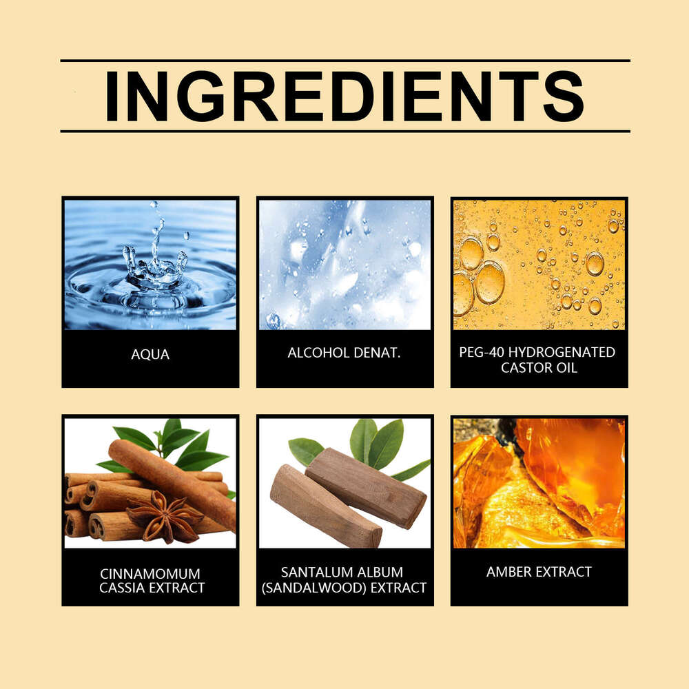 Roxelis Men's Light Cologne Perfume Exudes Personal Charm Fresh Scent Long-lasting Natural Fragrance Daily Portable Convenient S260131