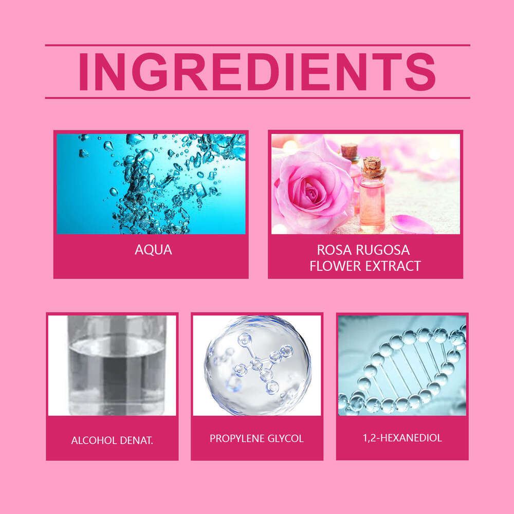 Rose Natural Fresh Light Portable Long-lasting Fragrance Women Exude Charm Perfume S260131