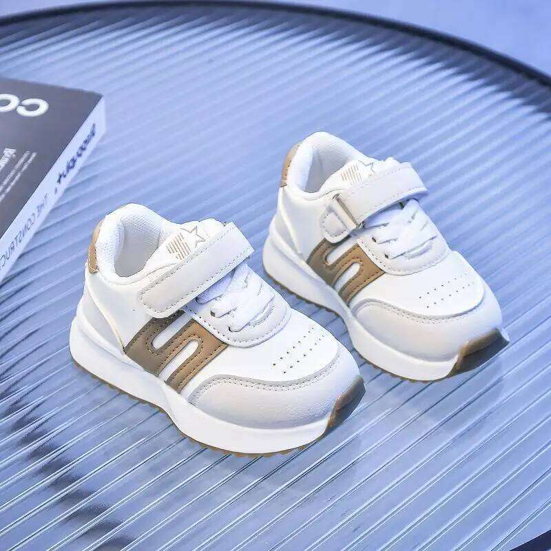 Children Sports New Kids Walking Fashion Mesh Running Casual Soft Bottom Non slip Shoes Hook and Loop Sneakers Y260128