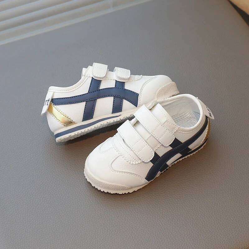 Toddler Baby Kids 2025 Fashion Design Walking Sneakers Non-slip Casual Boys Girls Breathable Outdoor Board Shoes Y260128