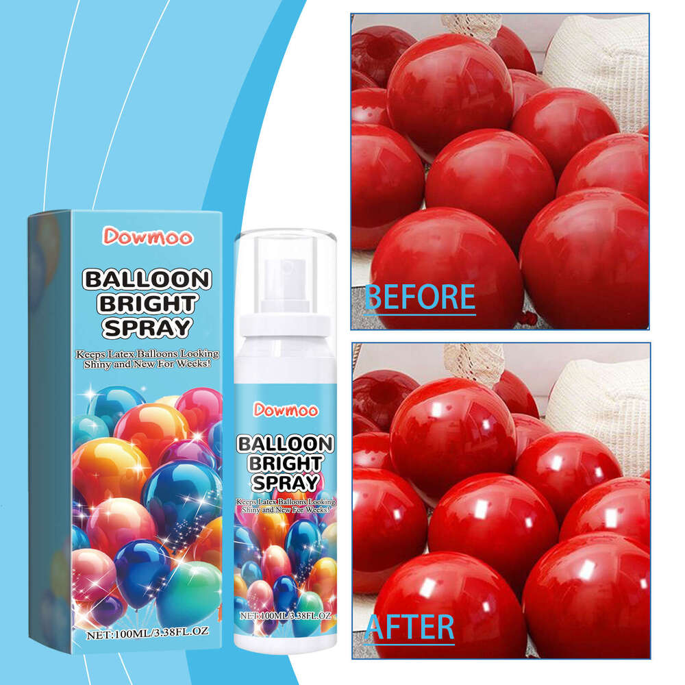 Dowmoo Spray Anti-Oxidation Maintains Balloon Appearance Brightness Enhances Gloss Scene Decoration S260131