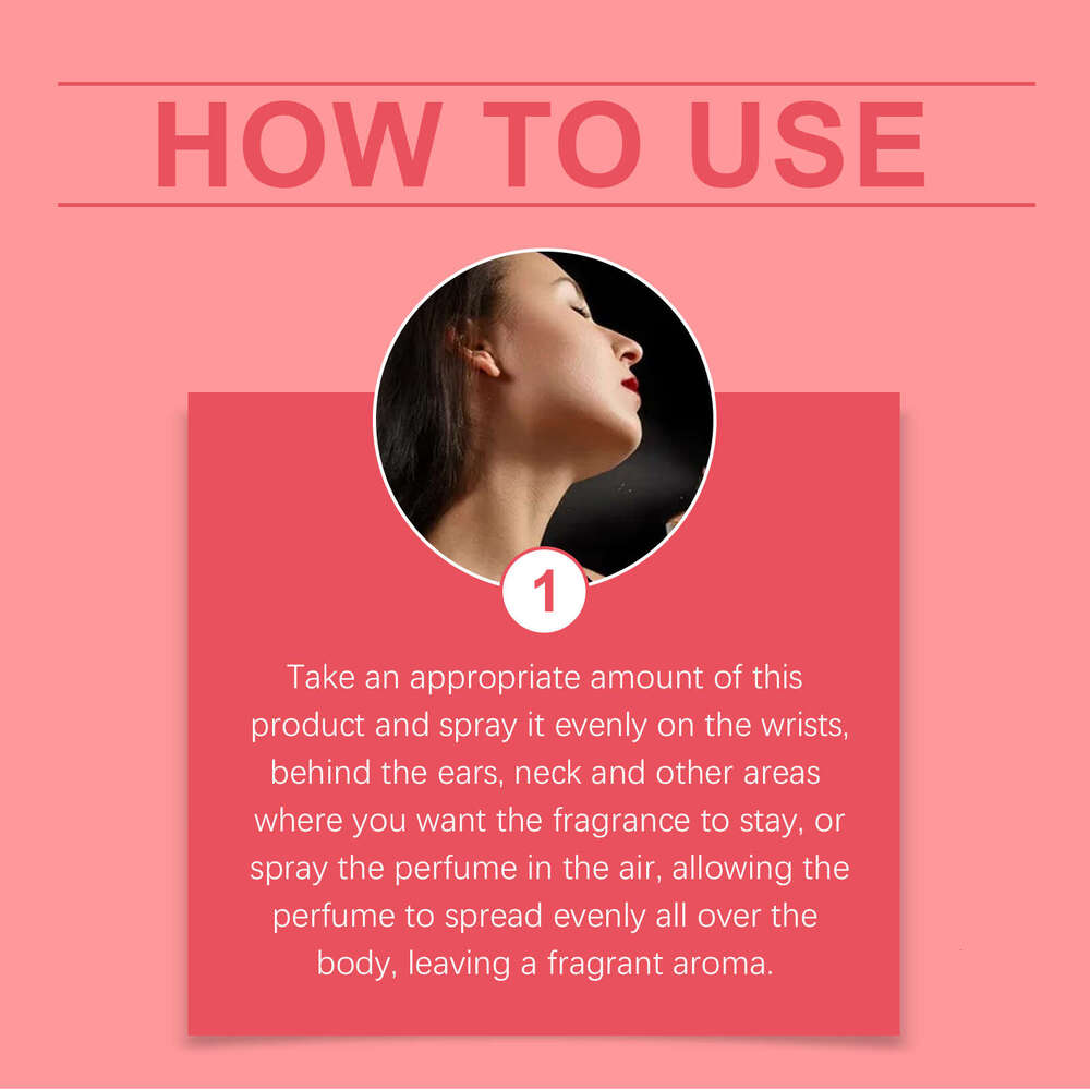 EELHOE Amber Plum Body Perfume Spray Lightweight Gentle Scent Natural Fresh Not Greasy Elegant Fragrance S260131