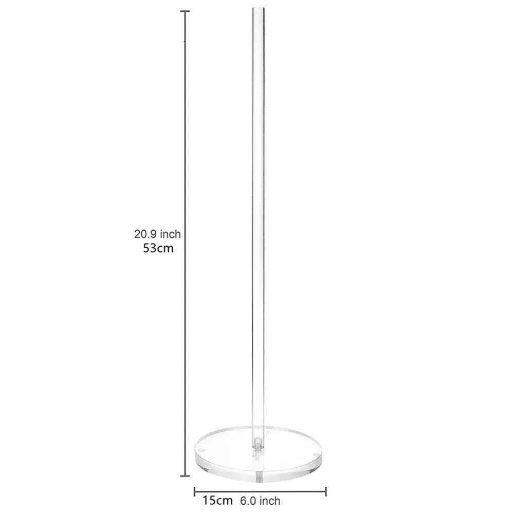 Freestanding Holder Vertical Paper Rack Modern Space Saving for Toilet Spare Rolls Storage 26W0131