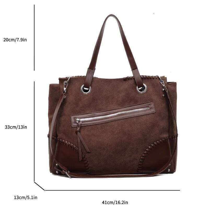 High Quality Trend Luxury Women's Tote Fashionable Designer Large Capacity Crossbody Bags for Women Daily Commute Work Bag XJ260130