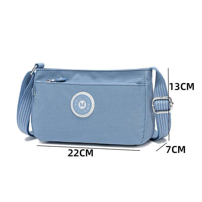 Mindesa High Quality Portable Nylon Best Fashion Crossbody Sling Bag Waterproof