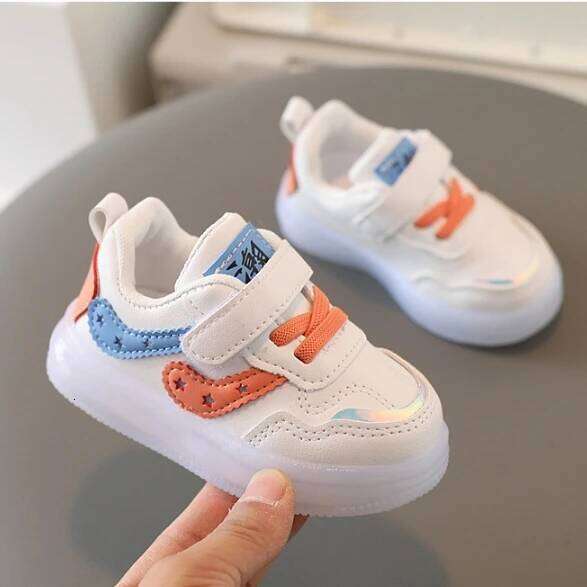 Brand Autumn 0-3y Baby Soft Sole Anti-skiing Walking Fashion Girl Sneaker Trend Boy Board Shoe Kid Shoes Y260128