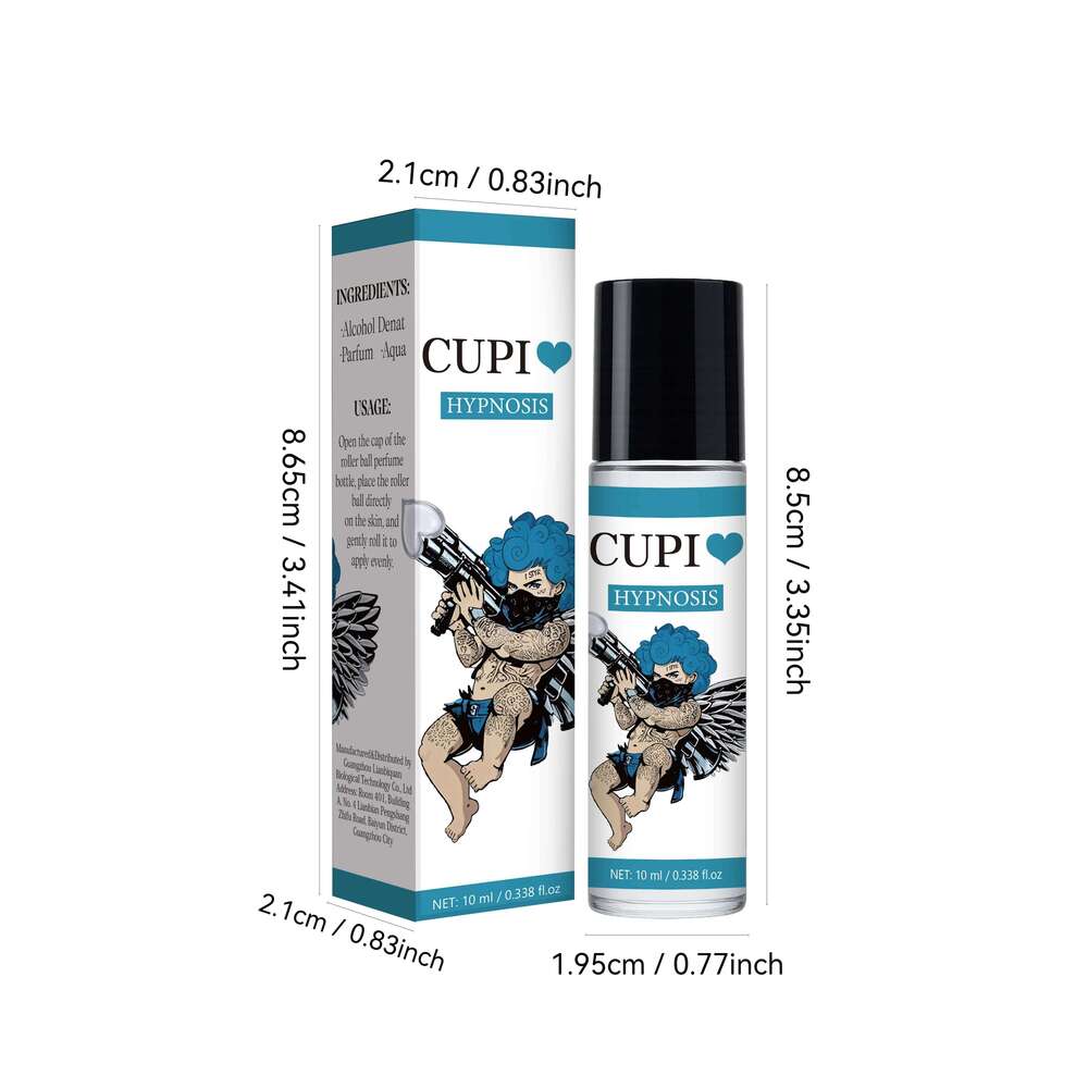 Cupids Roll-on 10ML Travel Size Men's Original Cologne for Men Pheromone Perfume Long Lasting Fragrance H260130