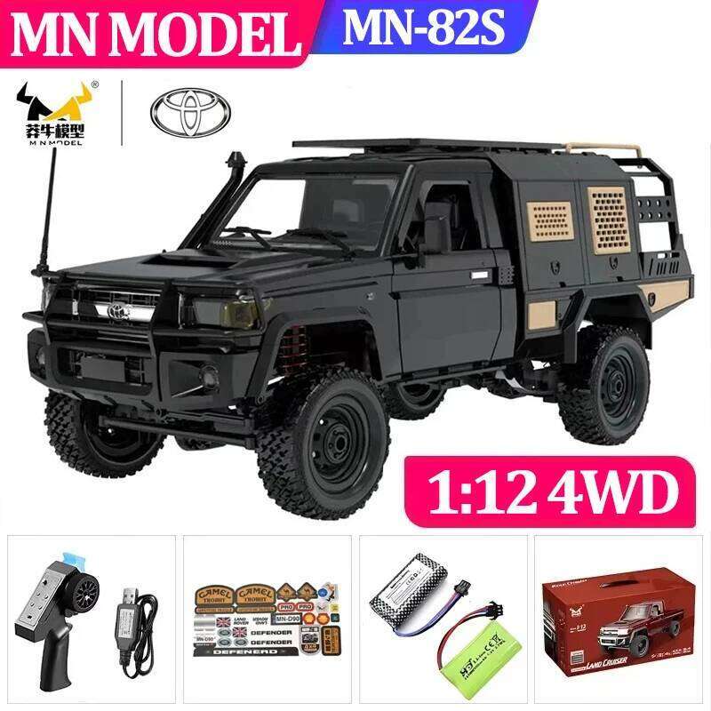 1:12 MN82 Proportional Simulation Remote-controlled Off-road Vehicle Four-wheel Drive Remote Control Pickup Model Boy Toy Gift Y260131