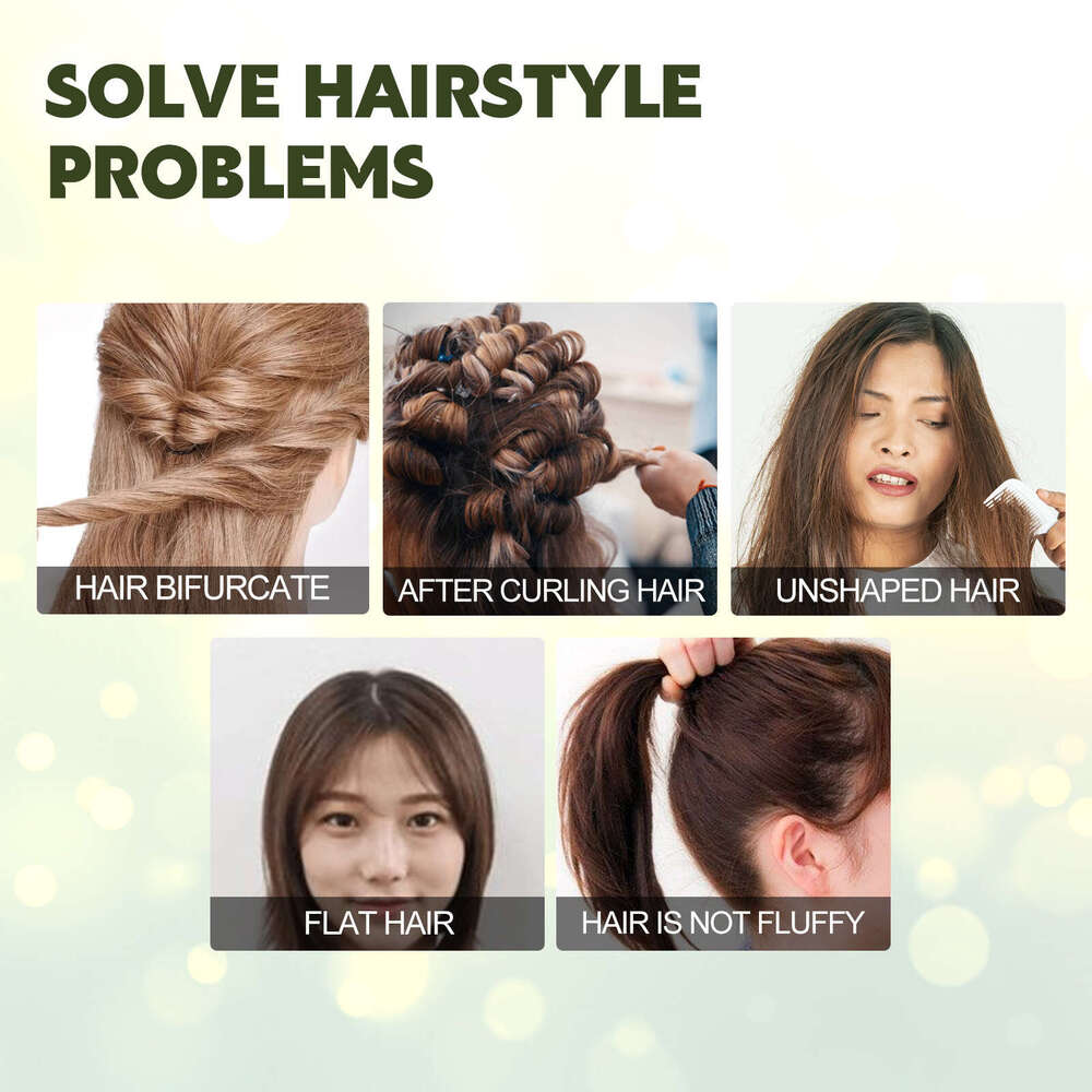 Jaysuing Fluffy Hair Anti-Frizz Curl Moisturizing Care Foam Styling Mousse S260131