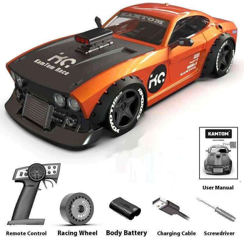 Hot Kamtom Km3299 1/32 Rc 4wd High-Speed Remote Control Drift With Gyro Professional Adult Racing Car Toys Gift Y260131