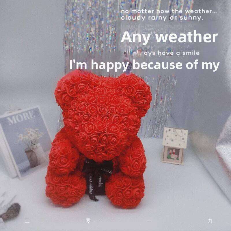 High Quality Artificial Flowers Bougeut for Wedding Centerpiece, Valentine's Day Home Decor, Birthday Party, Garden & Yard Y260131