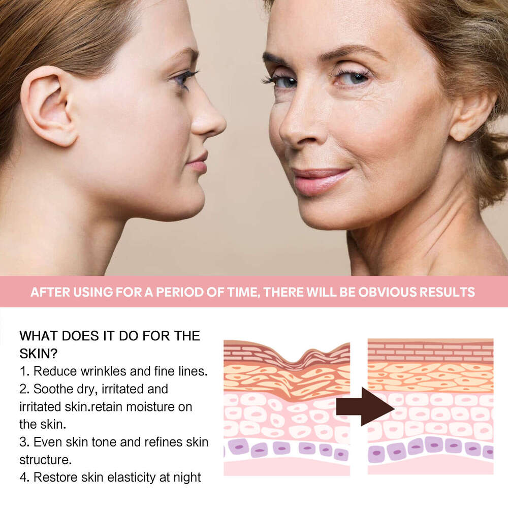 Jaysuing 5 In 1 Firming Tightening Wrinkle Nourishing Moisturizing Facial Skin Anti Aging Face Cream S260131