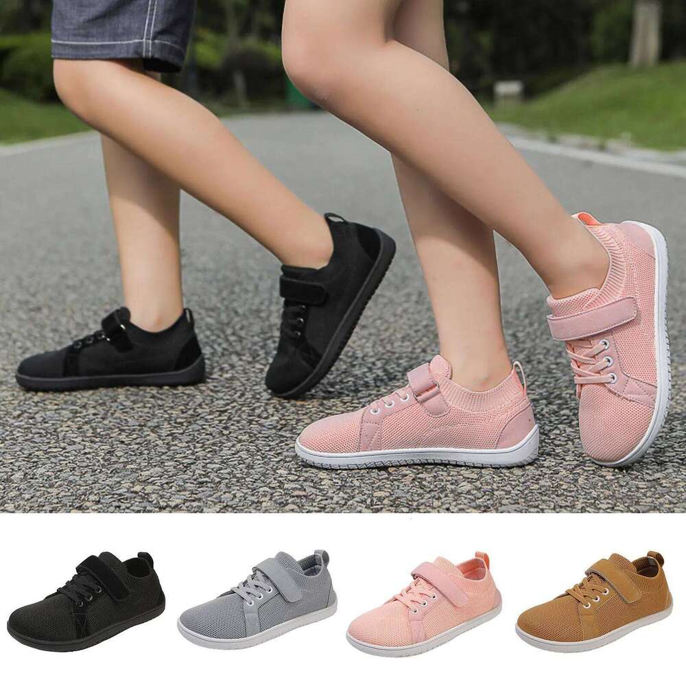 Boys And Girls Comfortable Breathable Wide Lasting Outdoor Leisure Solid Color Sports Shoes Little Kid Sneakers Ropa De NiA Y260128